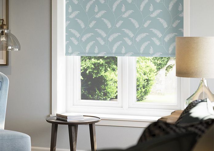 Innocence (Blackout), Bermudan Blue - Roller Blind - Image 5